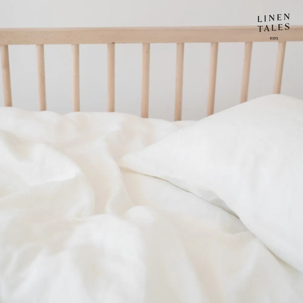 Lenjerie de pat pentru copii din in pentru pătuț 100x140 cm – Linen Tales