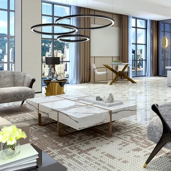 Lustră LED pe cablu GALAXIA LED/85W/230V neagră