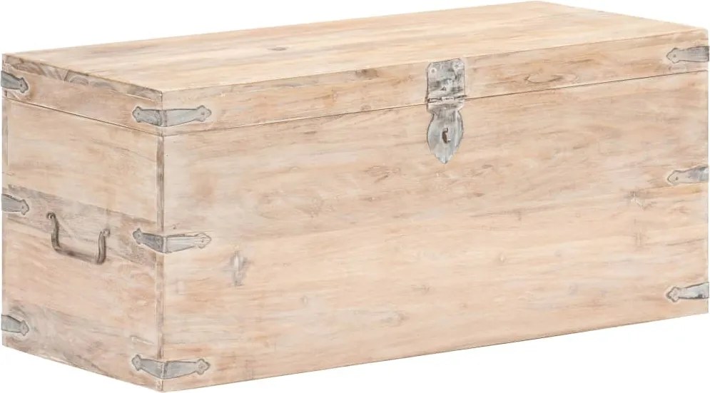 vidaXL Cufăr, 90 x 40 x 40 cm, lemn masiv de acacia