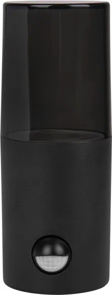 Aplica de exterior cu senzor 1xE27/40W/230V IP44 negru/fumuriu