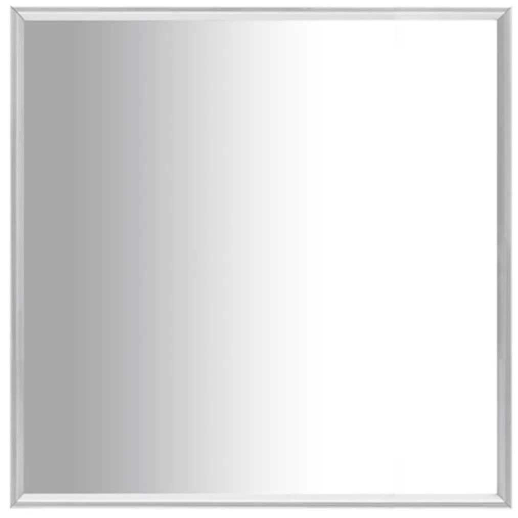 Oglinda, argintiu, 50x50 cm 1, Argintiu, 50 x 50 cm