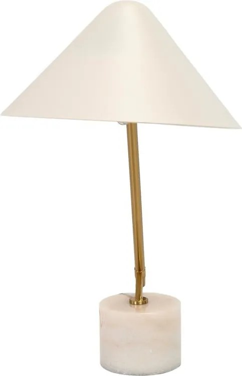 Lampa de masa din otel cu baza din marmura Contemporary