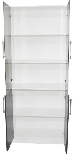Office Alb/Gri Vitrina 800