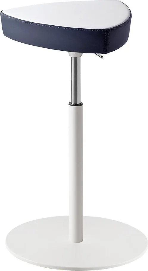 Kensho lemn masiv – Taburet pivotant cu baza rotunda Ø41 si piston pe gaz