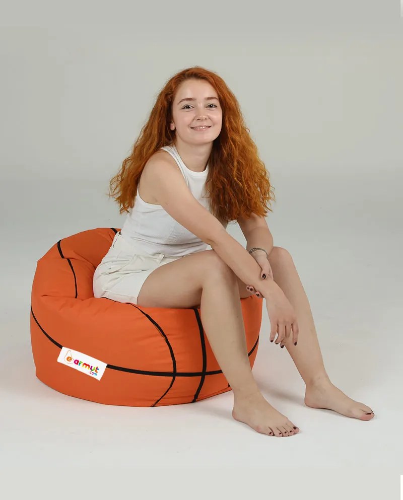 Fotoliu puf Basket (Portocaliu). 1073190