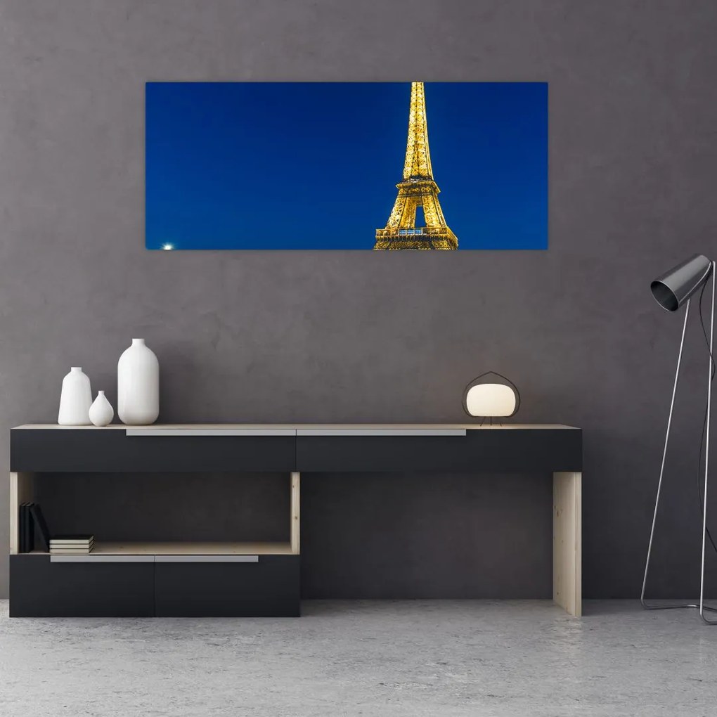 Tablou cu turnul Eiffel (120x50 cm), în 40 de alte dimensiuni noi