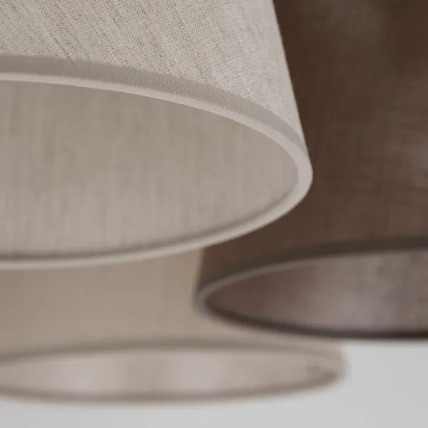 Brilagi - Lustră aplicată LATTE 5xE27/15W/230V pin/mix