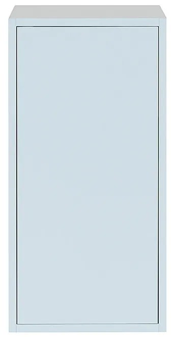 Boxie 1 ușă dulap de perete 80x40x37 cm albastru