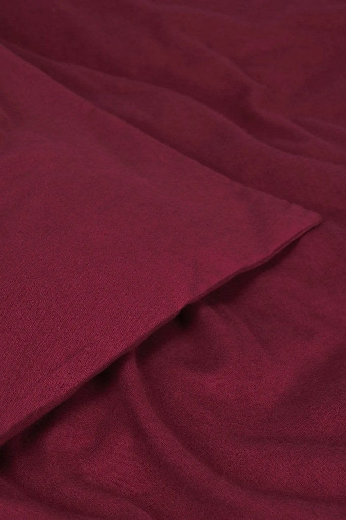 Lenjerie de pat de lux din flanelă Solid albastru 220x200 cm