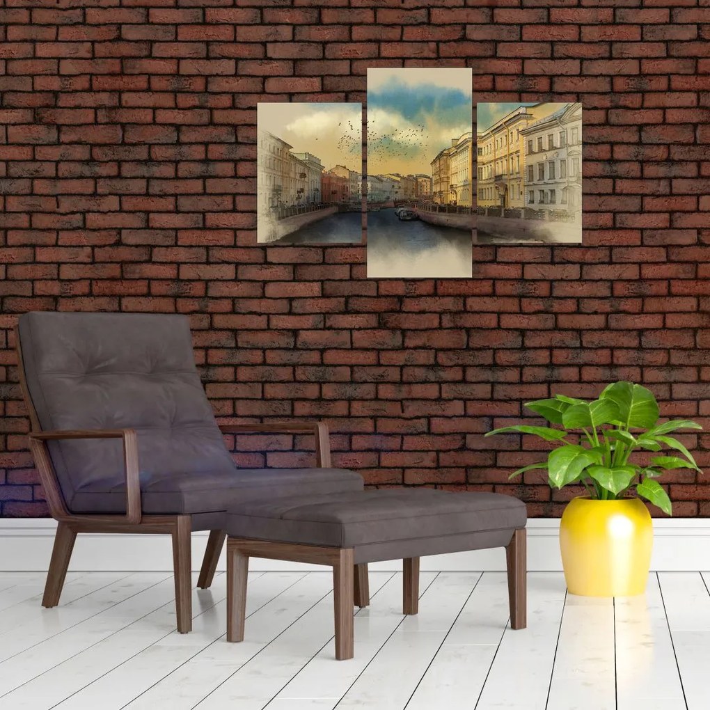 Tablou - Râul Moyka, Sankt Petersburg, Rusia (90x60 cm)