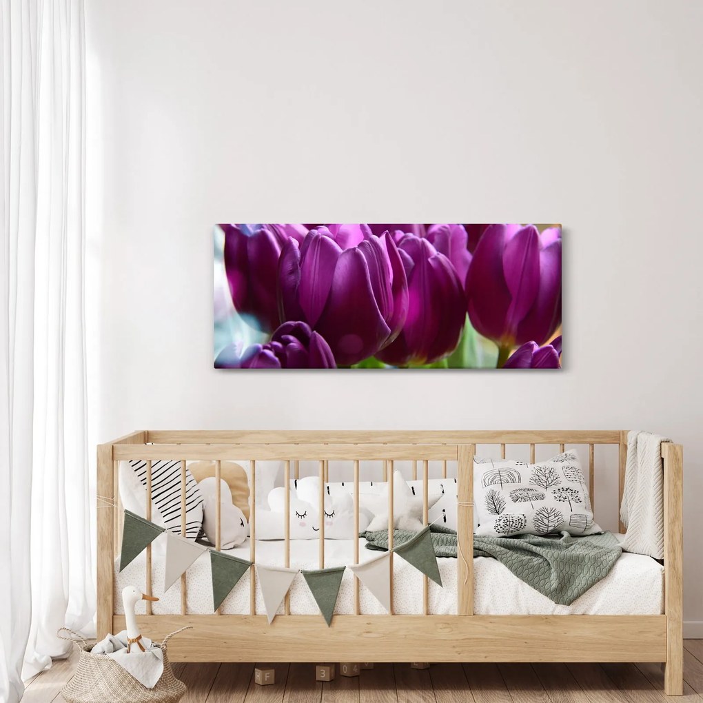 Tablou cu lalele (120x50 cm)
