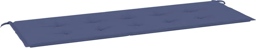 vidaXL Pernă de bancă de grădină bleumarin, 150x50x4 cm, textil Oxford