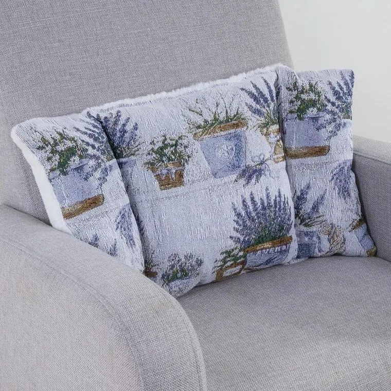 decoDoma Pernă pentru spate LAVANDĂ 60 x 30 cm