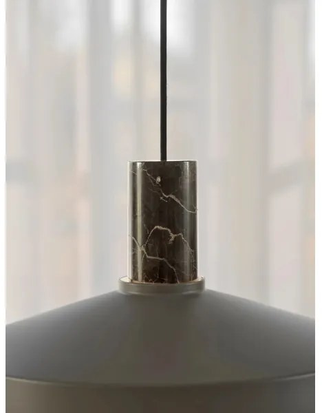 Lustră pe cablu Nordlux ELVAS 1xE27/60W/230V d. 37,5 cm maro