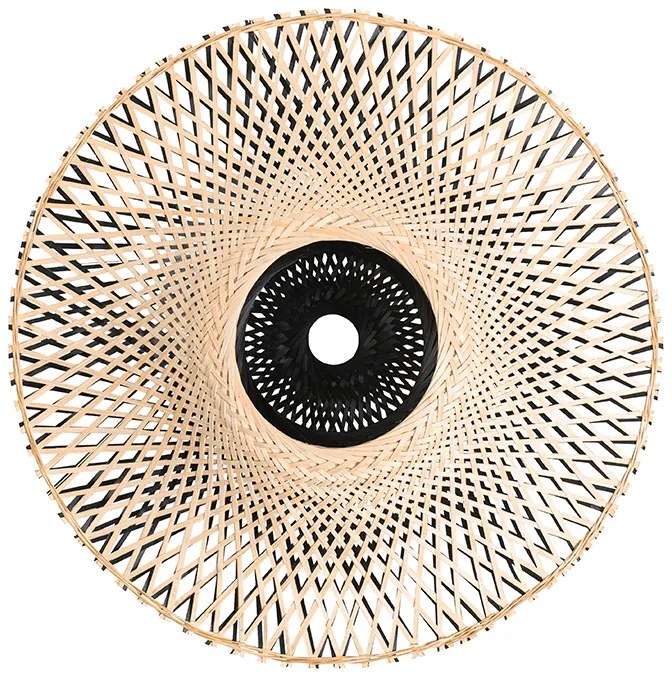 Abajur oriental din bambus 50 cm - Rina