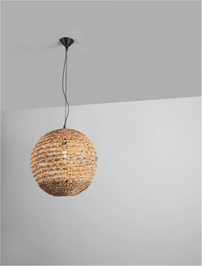 Lustra boho style design natural Bola