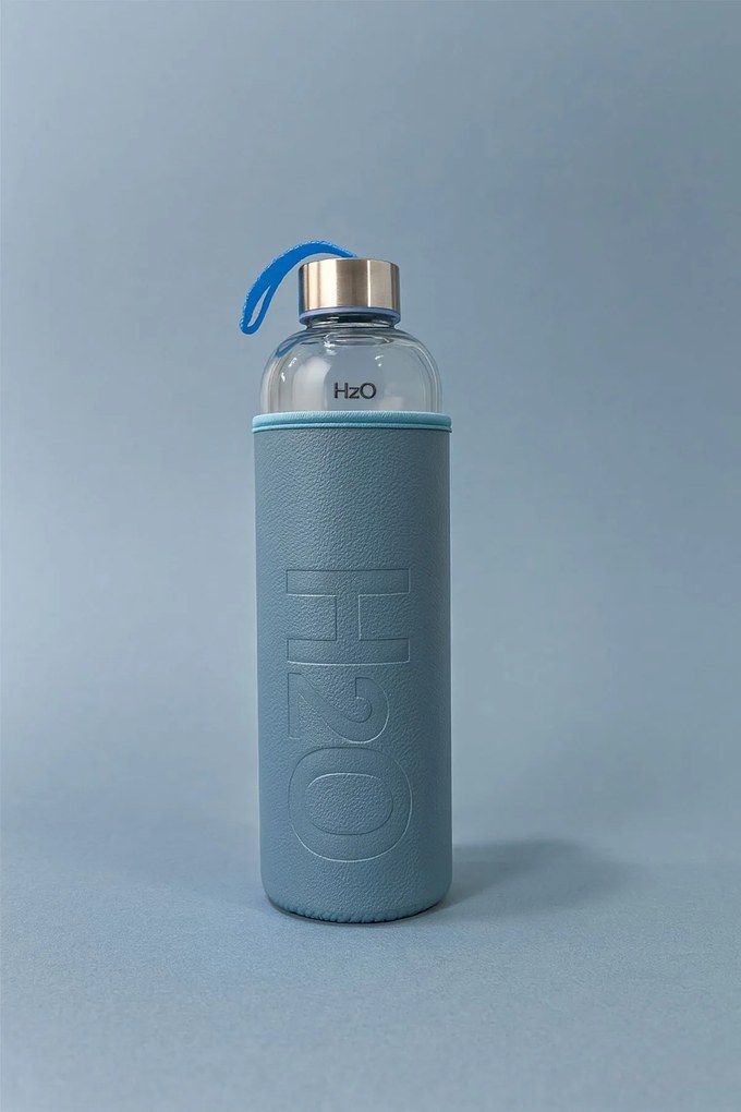 Sticlă F40127 sticlă 6 x 6 x 26 cm Albastru P14A