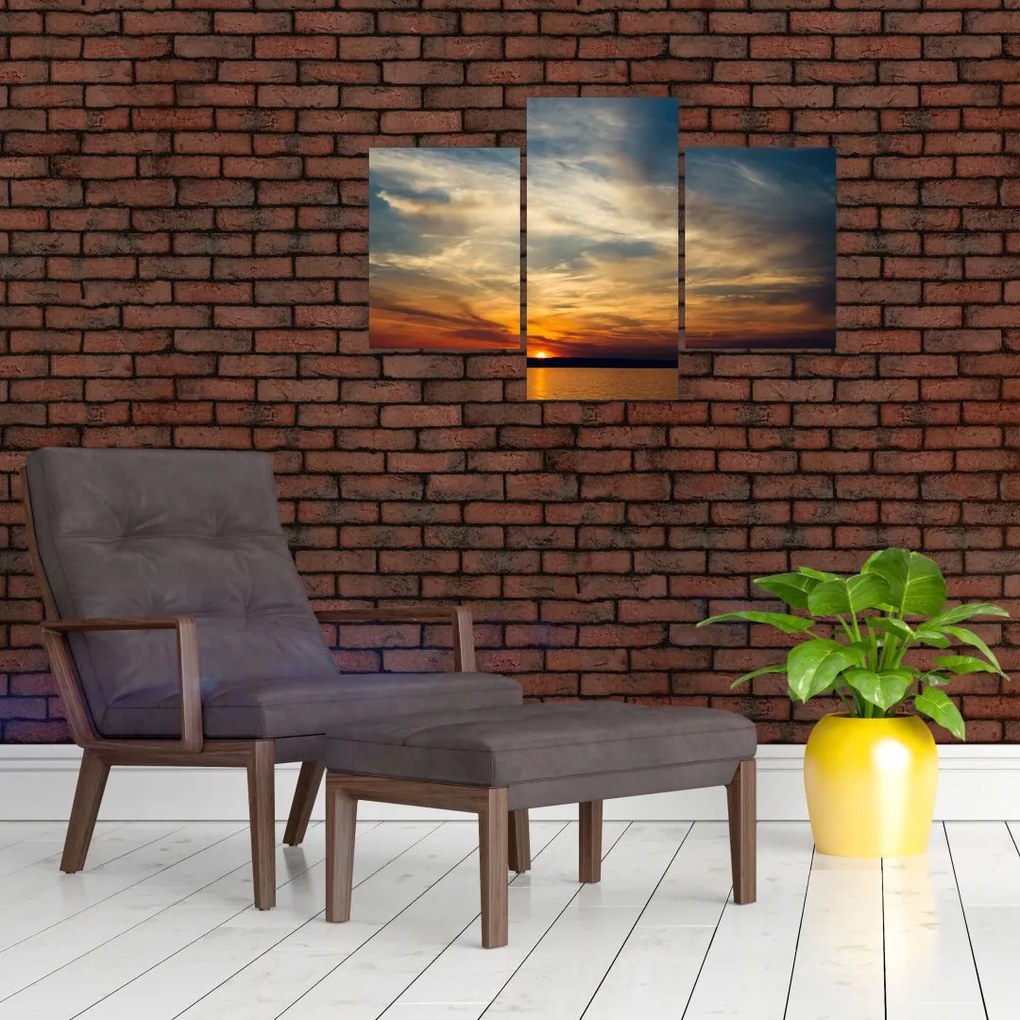 Tablou cu apus de soare (90x60 cm)