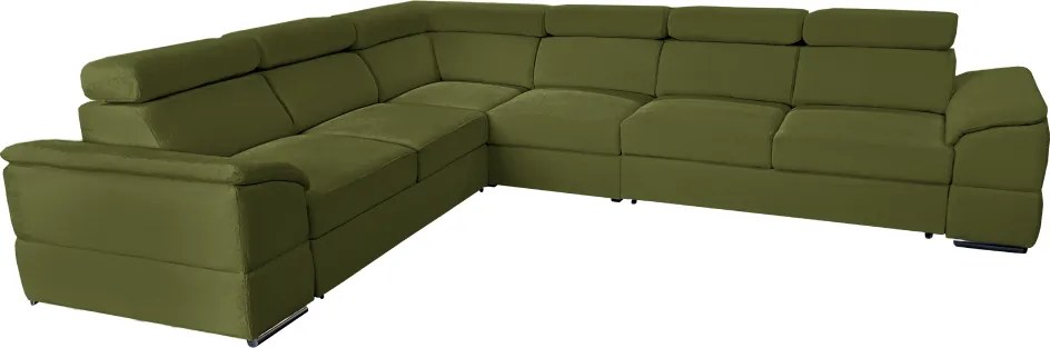 Colţar, ţesătură verde Majestic, SEGORIA LUX