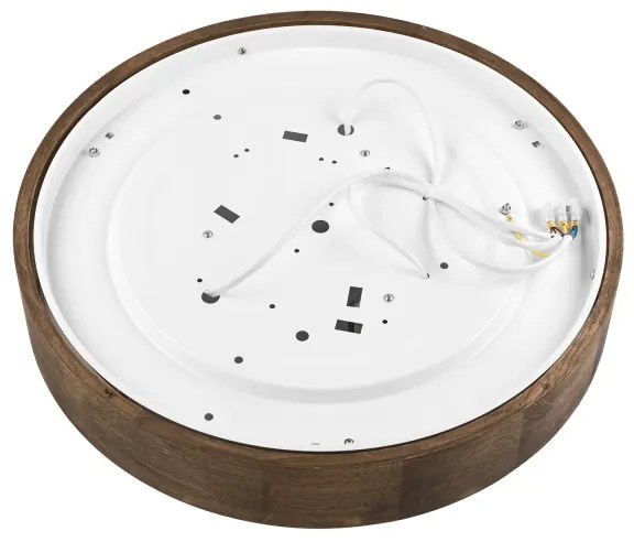 Plafonieră LED Brilagi CARVALHO 3xE27/60W/230V stejar nuc d. 47 cm