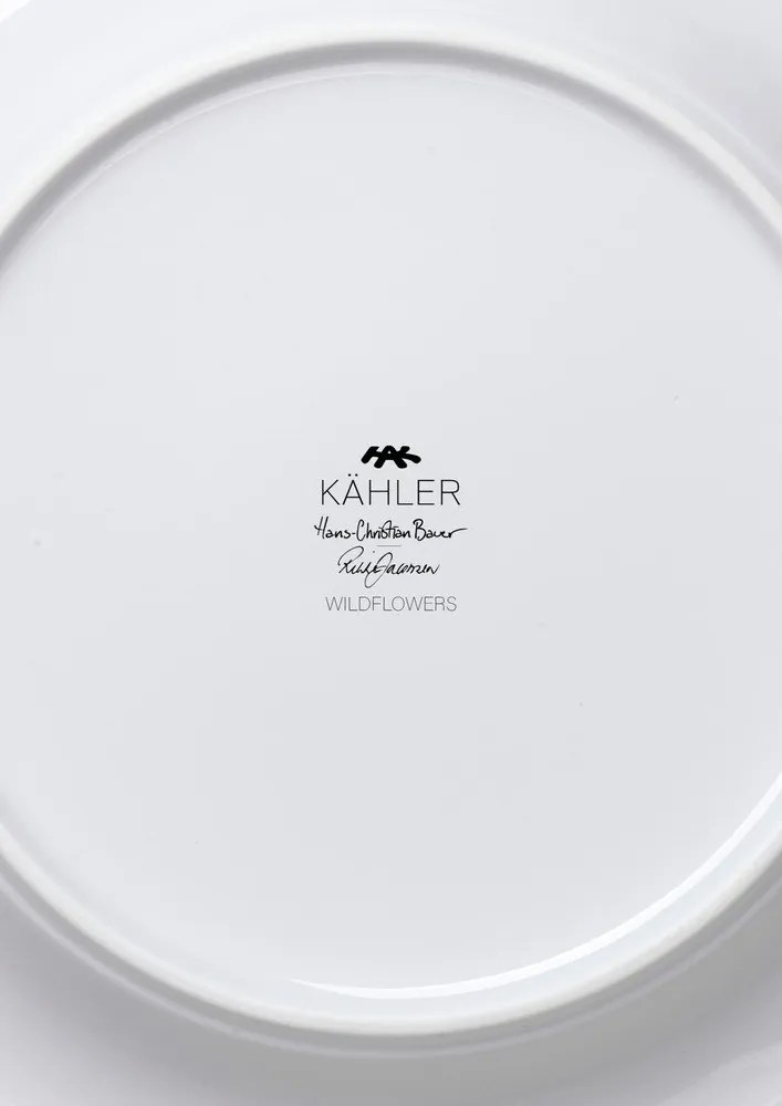 Farfurie albă pentru desert din porțelan ø 22 cm Hammershøi Summer – Kähler Design