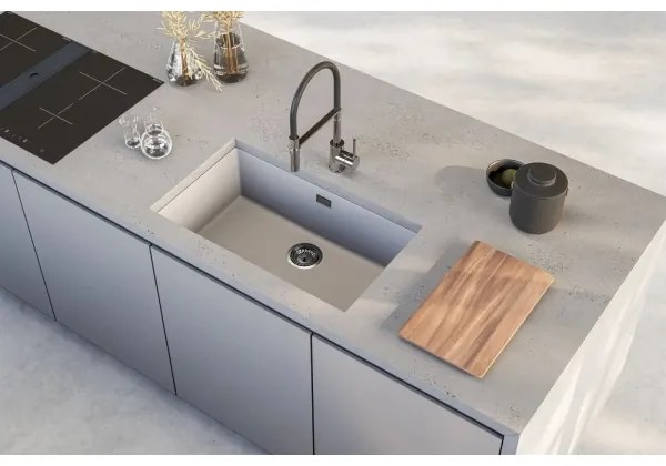 Chiuvetă de bucătărie ALVEUS 1150058 OMNI 75x45 cm alb