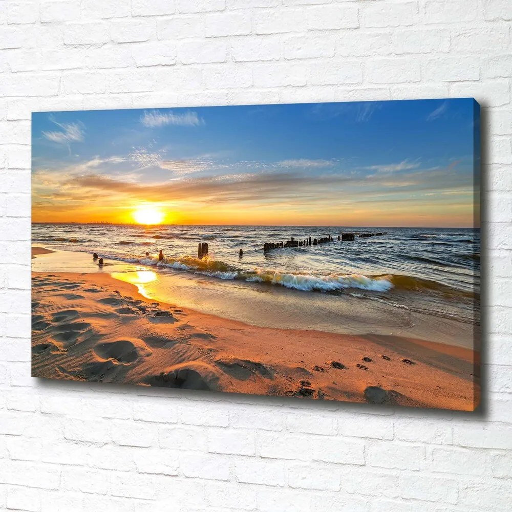 Tablou pe pânză Sunset beach