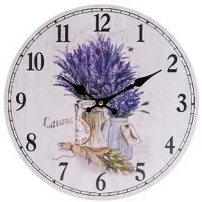 Ceas de perete Provence, diam. 34 cm, lemn