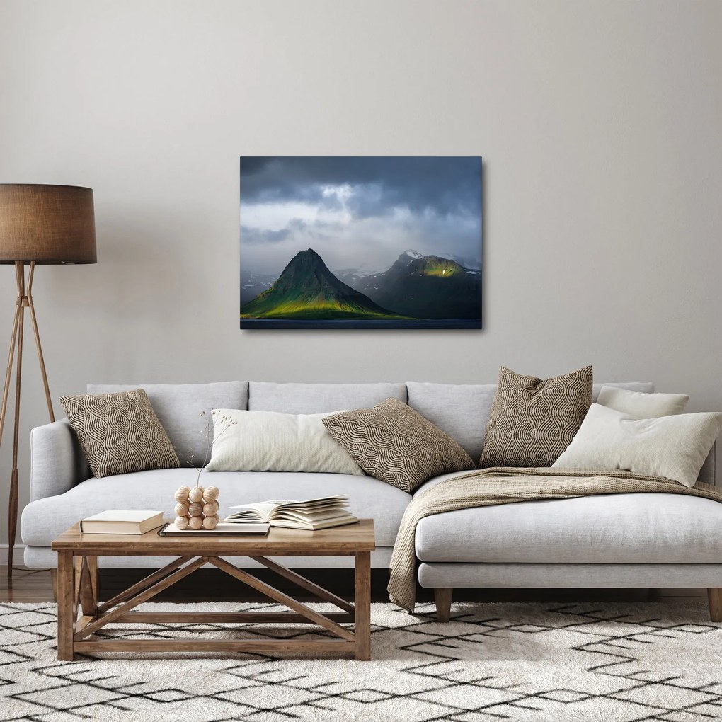 Tablou cu munți (70x50 cm)