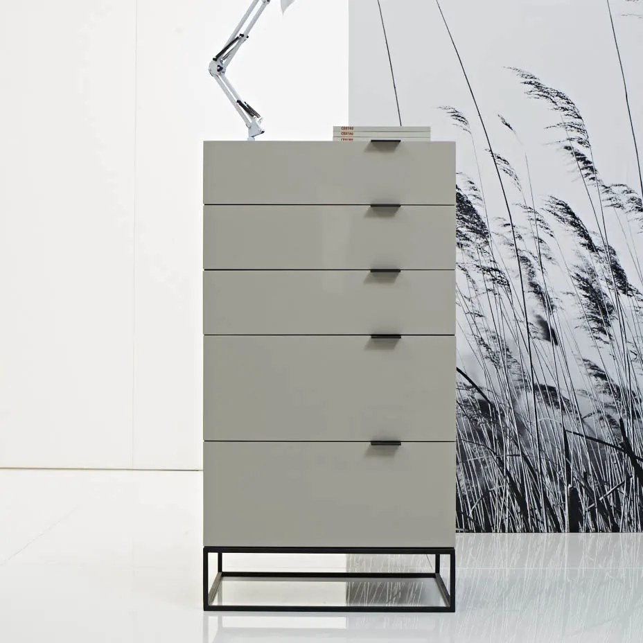 Dulapior cu 5 sertare design modern Chiara AC-CP1406-A