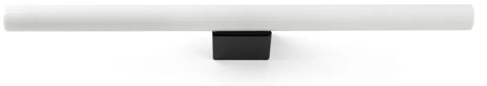 Aplica LED oglinda, tablou IP44 CALMA negru/opal 50cm