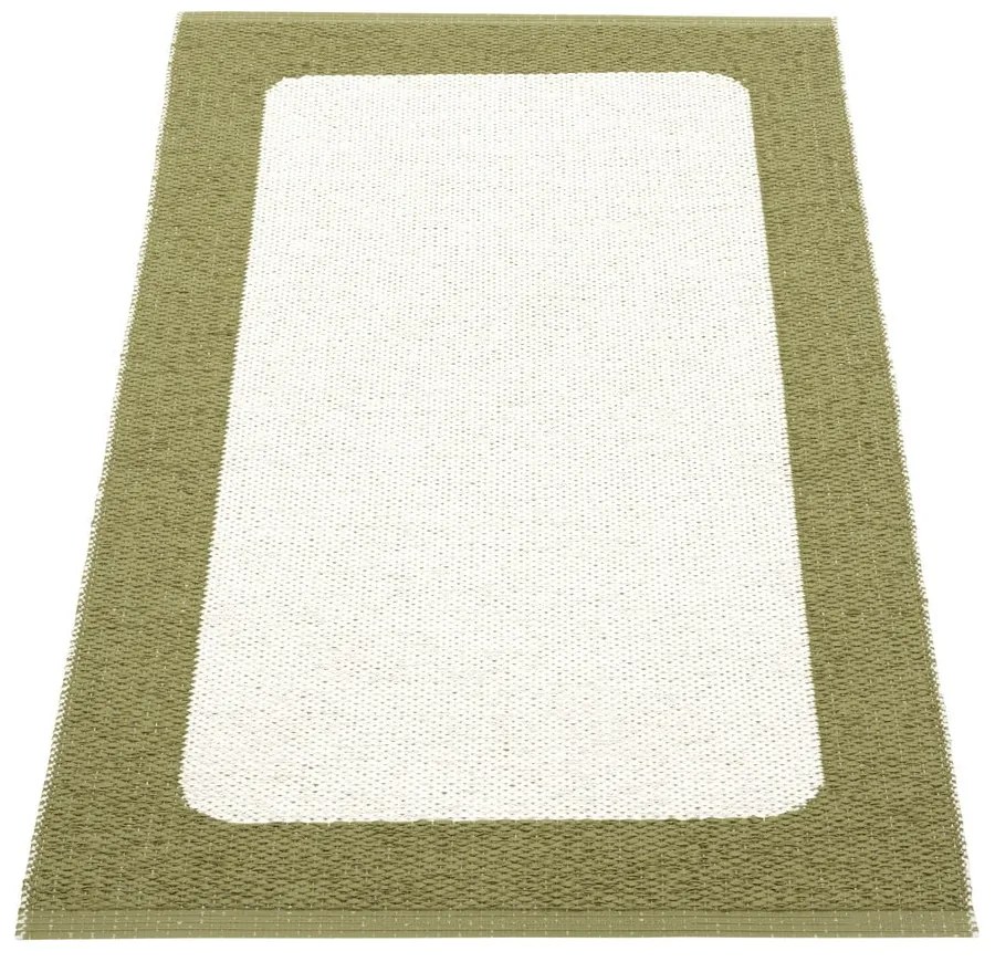 Covor pentru exterior și interior verde/crem 70x120 cm Ilda Pine – Pappelina