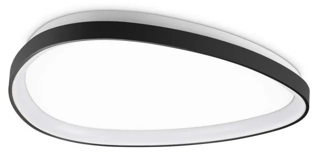Plafoniera LED design circular GEMINI pl d061 dali/push negru