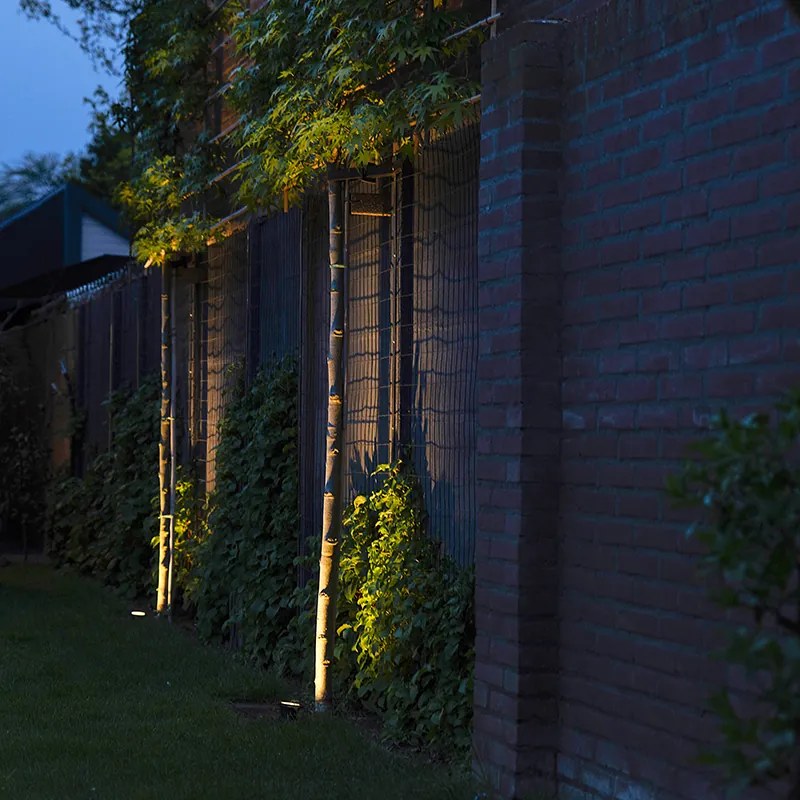 Spot modern negru, cu cablu și ștecher 200 cm IP65 - Basic