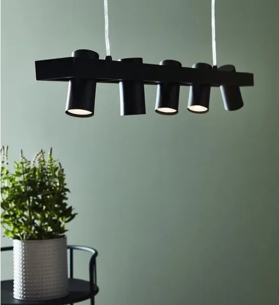 Markslöjd 107784 - Lustră pe cablu TORINO 5xGU10/7W/230V