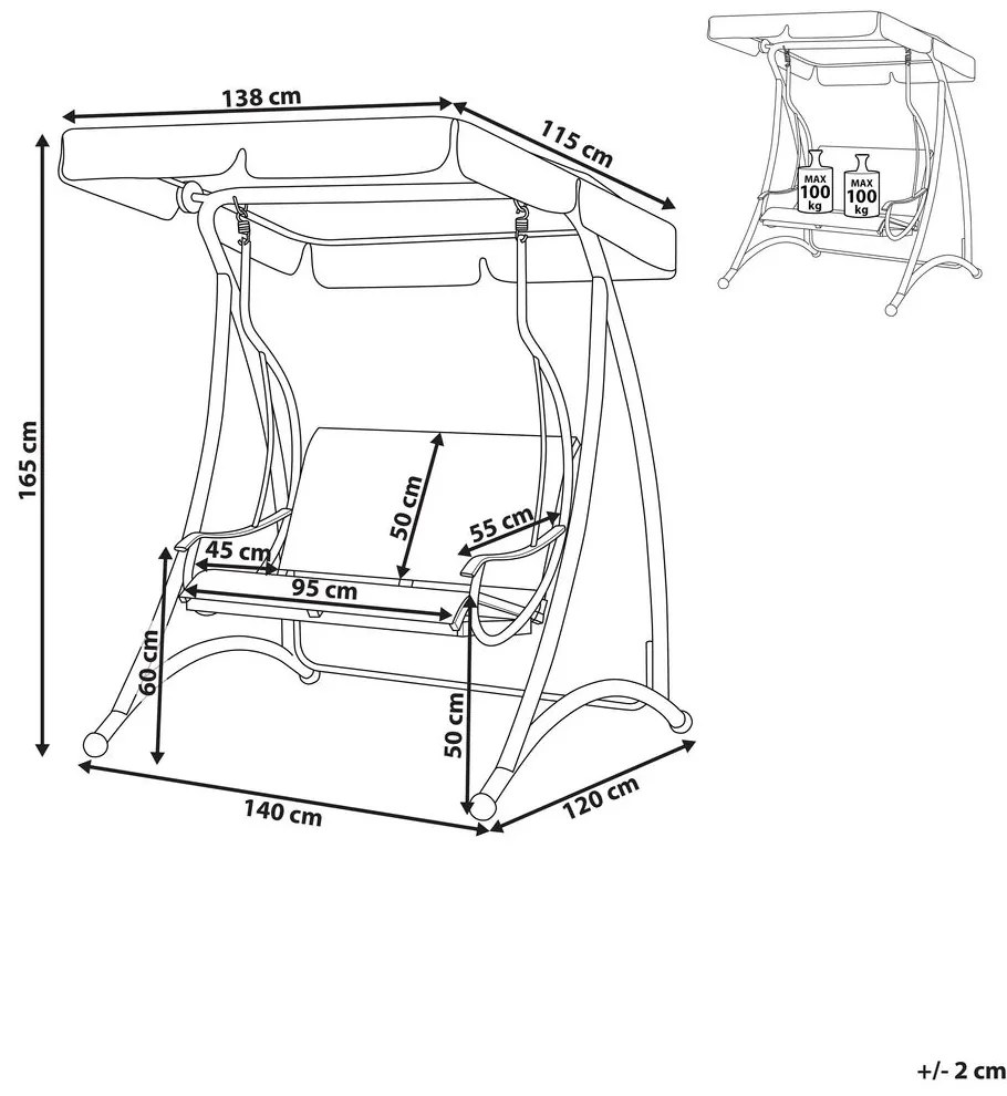 Balansoar Tasare (gri). 1011797