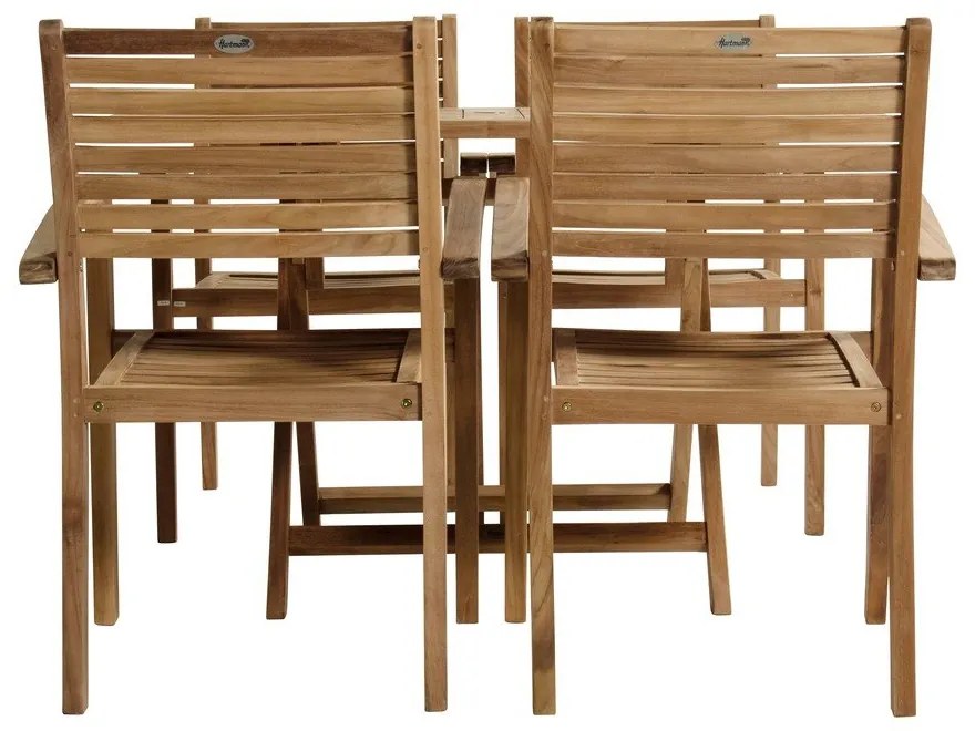 Scaun de grădină în culoare naturală din lemn masiv Sunderland – Hartman