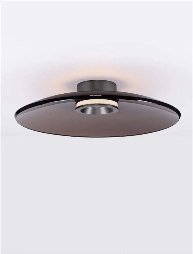 Plafoniera LED design ambiental Esti maro inchis
