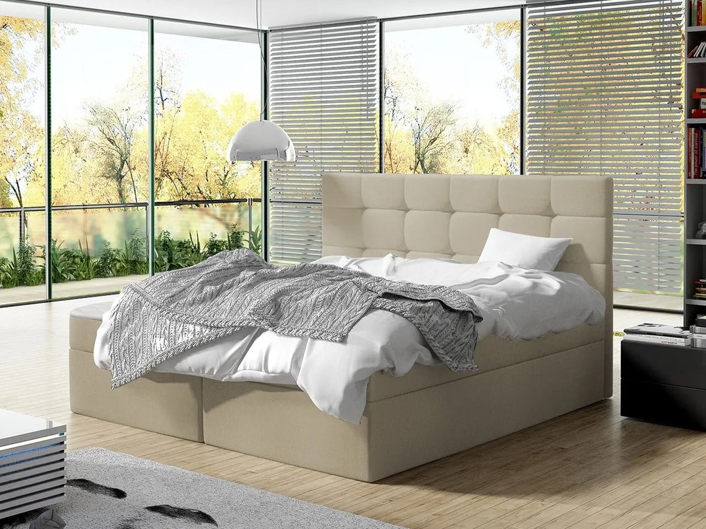 Pat matrimonial Boxspring 180 cm Cinara (manila 02). 1054120