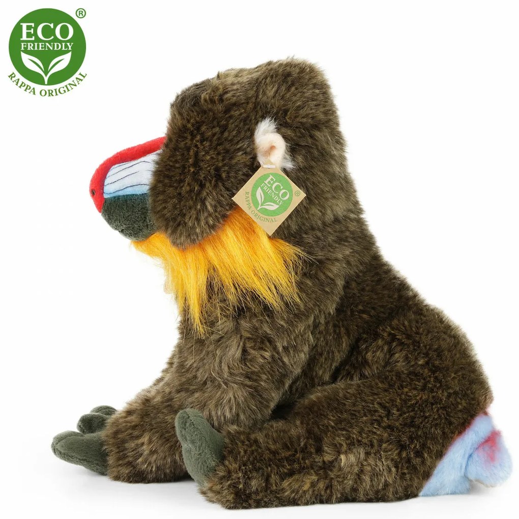 Rappa Plush mandril, 32 cm ECO-FRIENDLY
