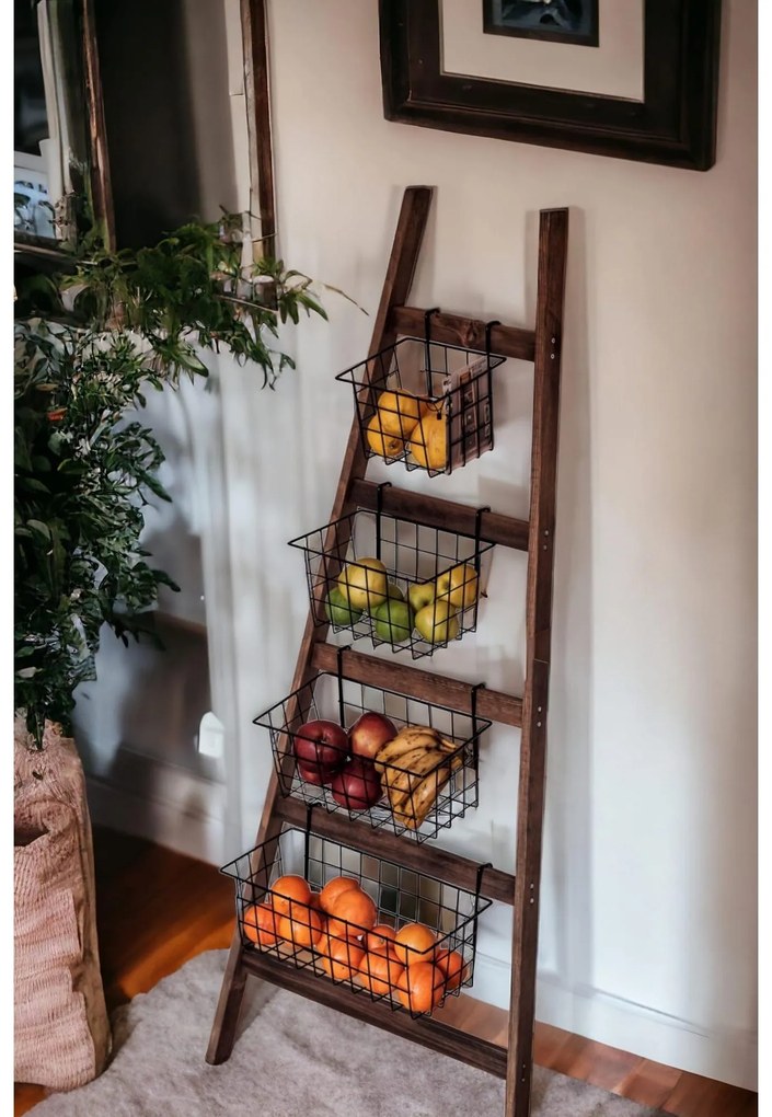 Suport coș Benebu (stejar + negru). Promo -24%. 1094524