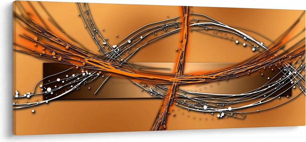 Tablou abstact (120x50 cm)