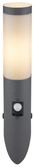 Globo 3157AS - Aplică perete exterior cu senzor BOSTON 1xE27/60W/230V IP44