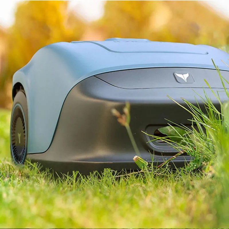 Robot de tuns gazon/iarba HOOKII Neomow S, Pentru până la 1000 m², 60 dB, Wi-Fi, 4G, Bluetooth, Autonomie pana la 120 min, Albastru