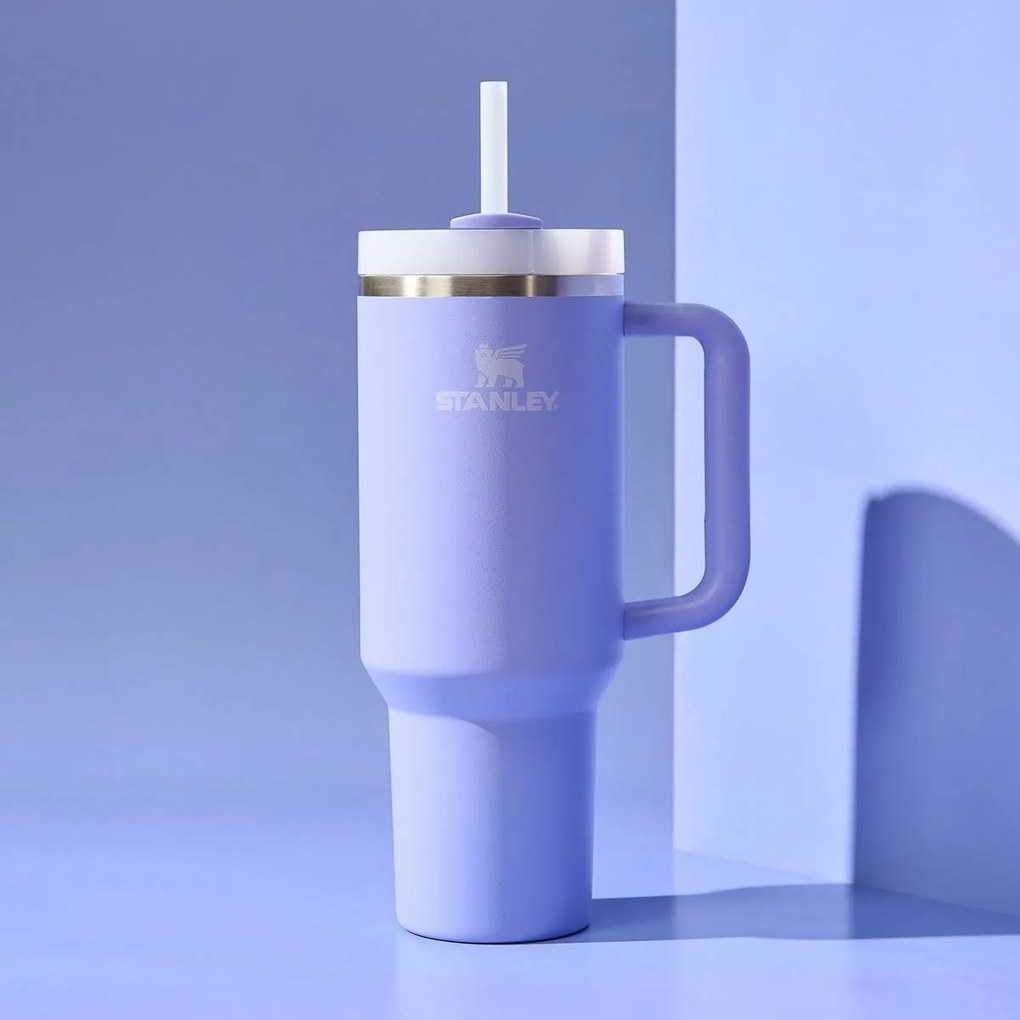 Cana termică Stanley Quencher H2.O FlowStateTumbler 1180 ml Hydrangea