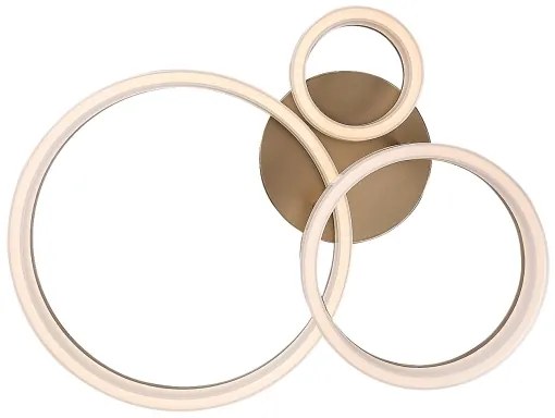 Plafonieră LED Rabalux 71383 AMILIA LED/24W/230V 3000/4000/6500K auriu