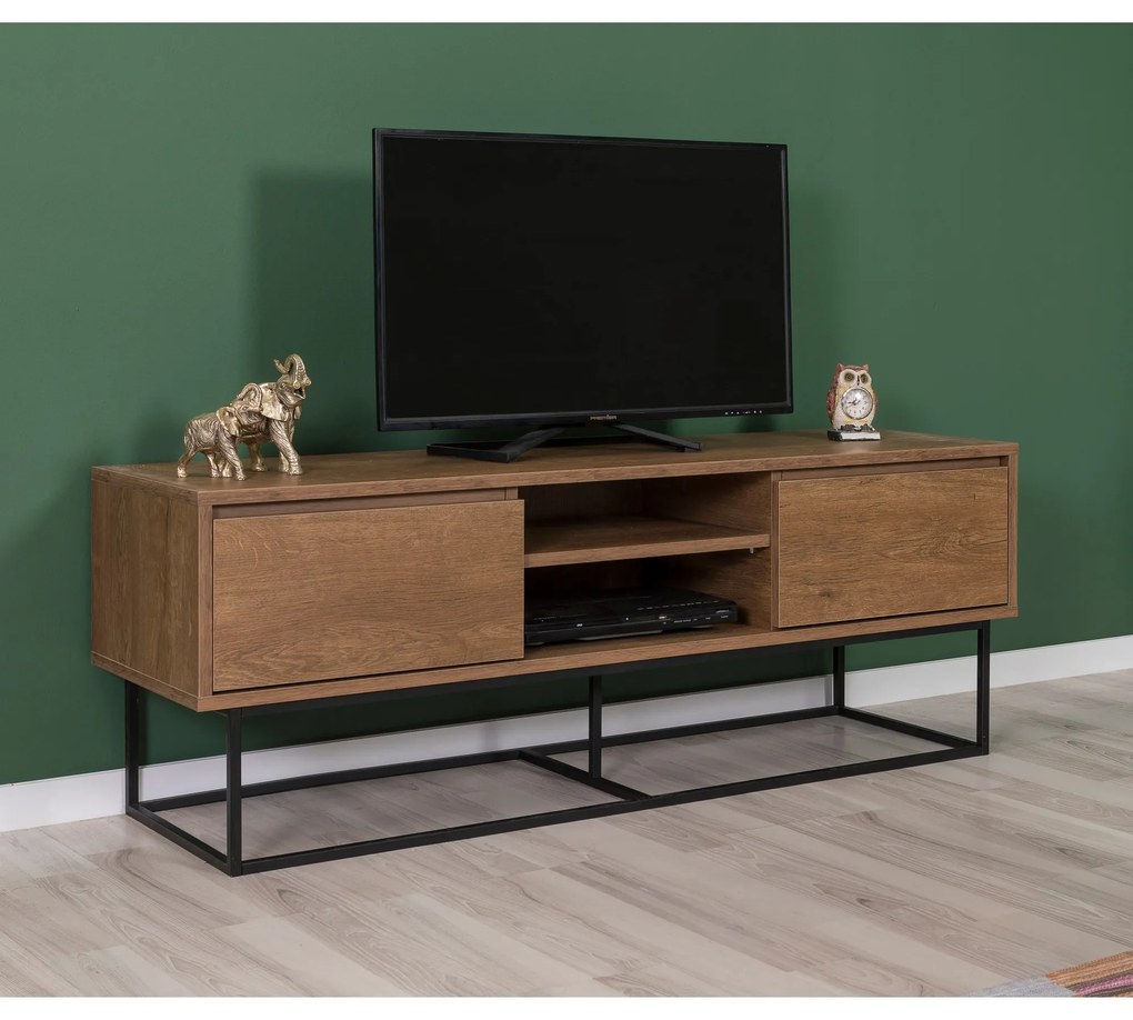 Mobilier living Lexuna 2 (Nuc + Negru). 1089092
