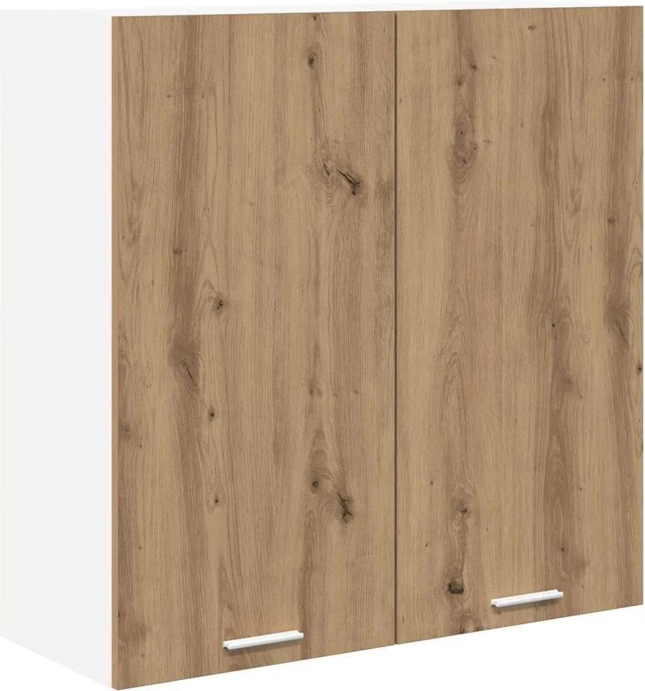 vidaXL Dulap suspendat Stejar Artizanal 80 x 31 x 80 cm Lemn compozit