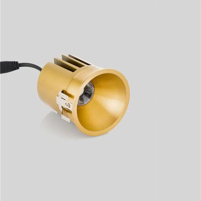 Mini Spot incastrabil LED 10W 2700K Sanco auriu