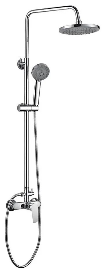 Set de duș Aqualine LOTTA crom lucios